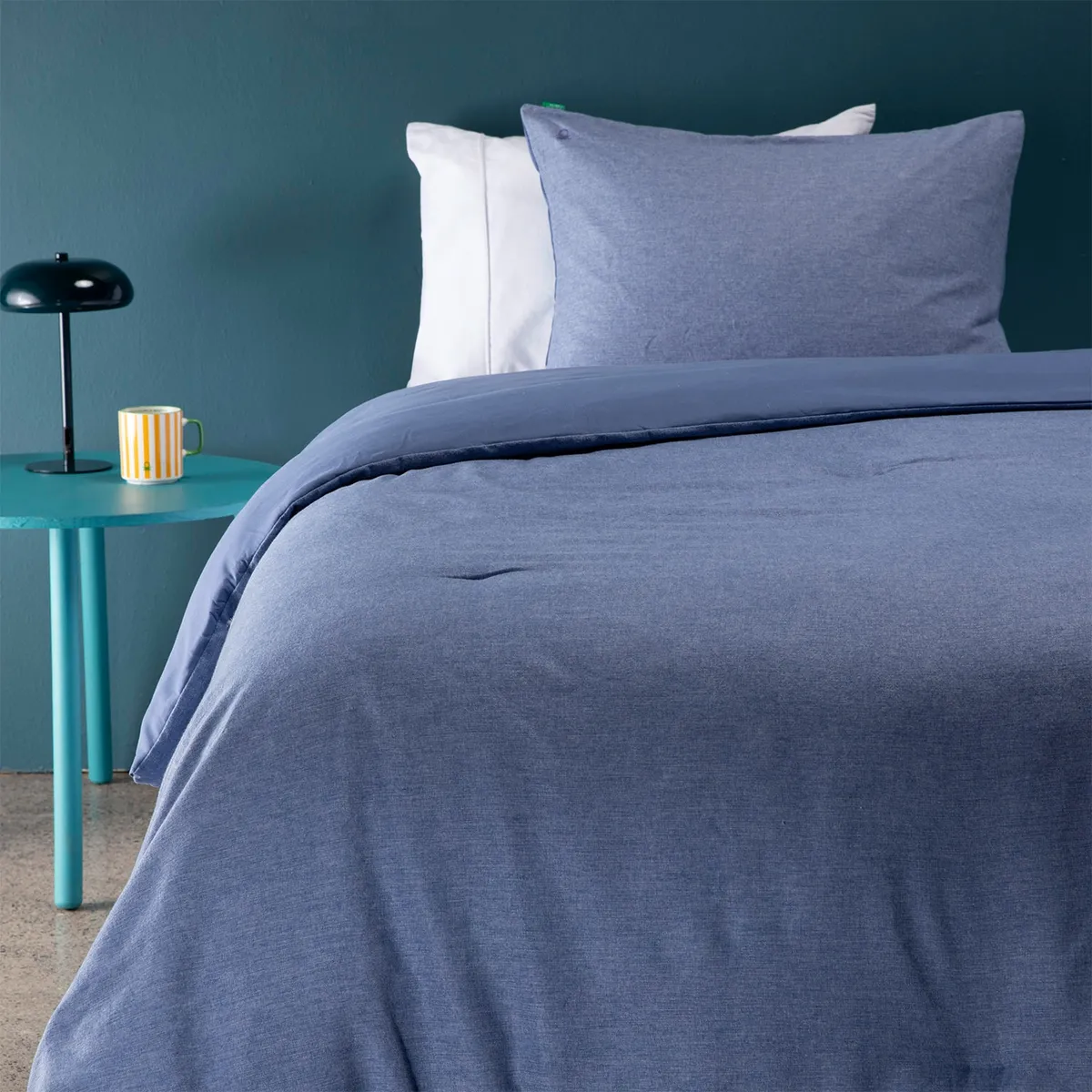 BENETTON - Plumón Jersey Benetton