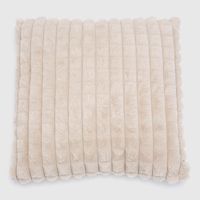 Cojínín Fur Rectangular Beige Suave 45X45 Cm