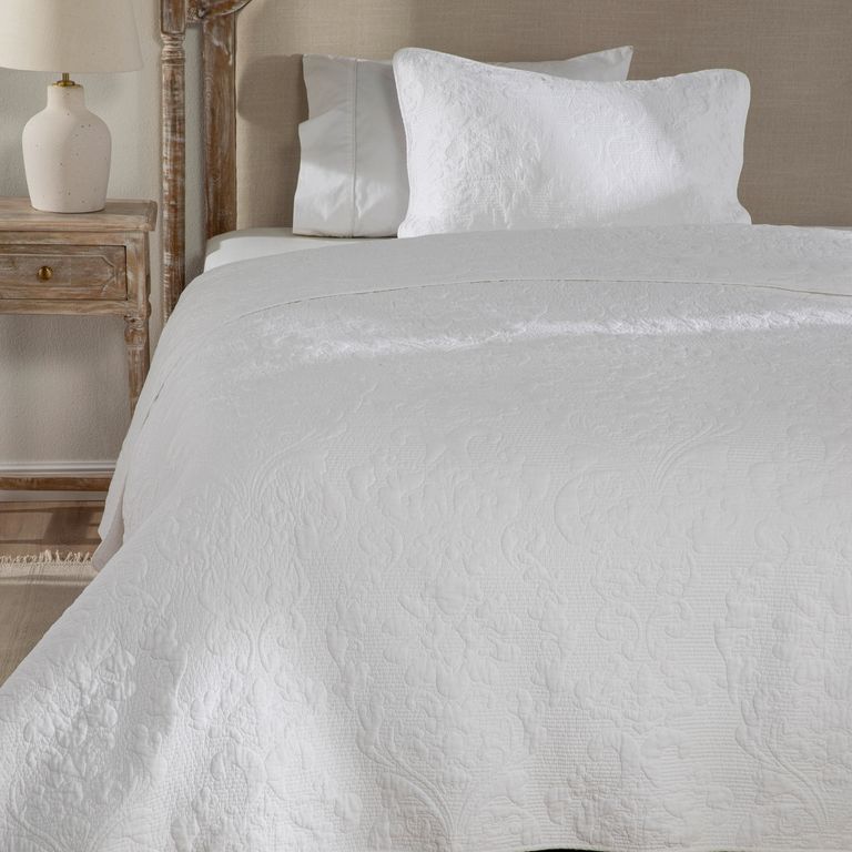 ROBERTA ALLEN Cubrecama Javiera Beige King
