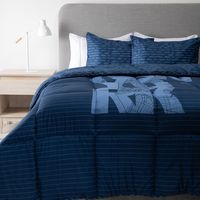 Plumón Estampado Reversible New York