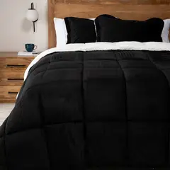 BASEMENT HOME - Plumón Mink Sherpa Bicolor 270X240 Cm