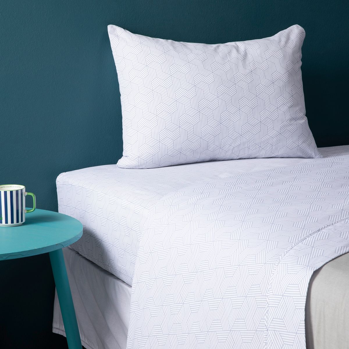 BENETTON - Juego De Sábana Albano 100% Algodón 180 Hilos Benetton