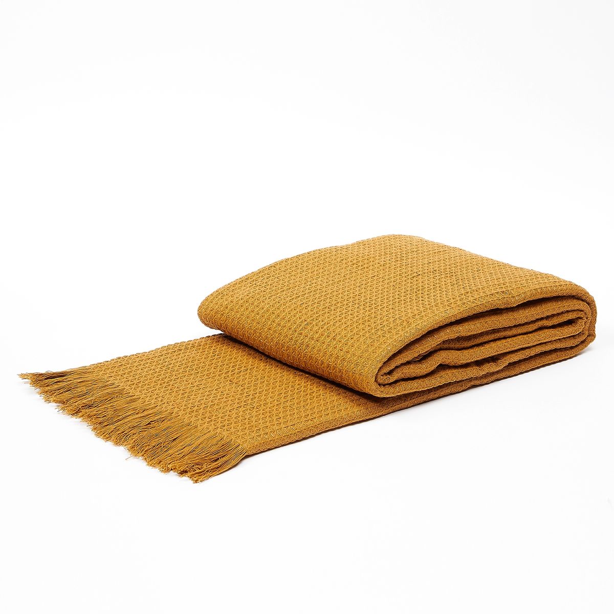 BASEMENT HOME - Manta Bm Waffle Mostaza Lino Basement Home