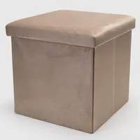 Puff Plegable Velvet 37 Cm Pouff