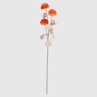 Vara Flor Artificial Crisantemo 74 Cm