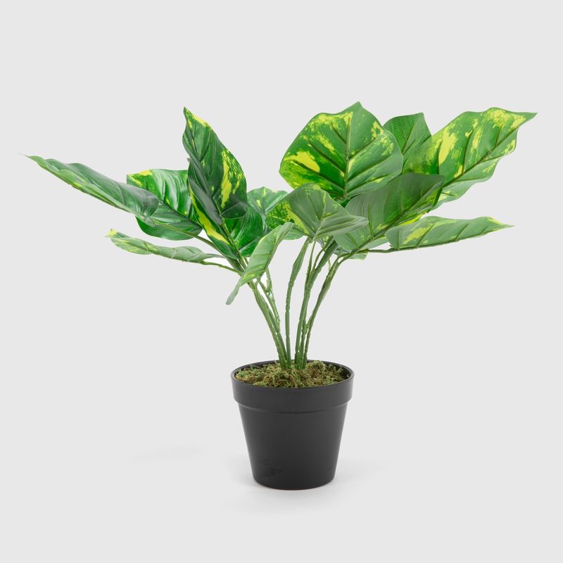 MICA - Planta Artificial Potos Mica Estilo Barroco Verde