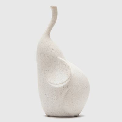 Imagen 2 del producto Adorno Elefante Pie 22 Cm Blanco
