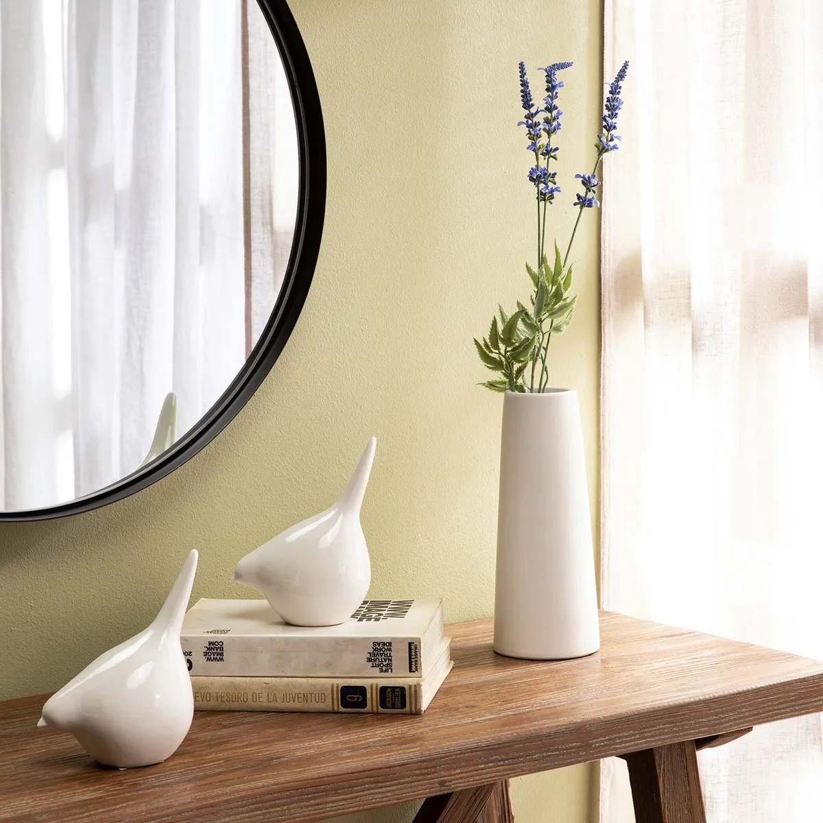 MICA - Varas Flor Artificial Lavanda 65 Cm Mica