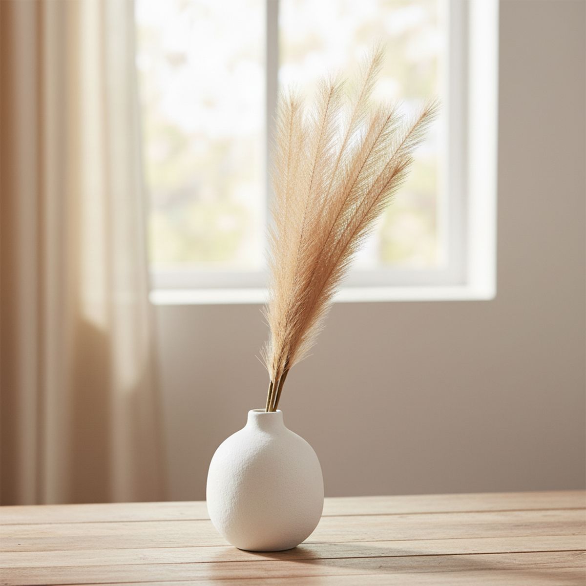 MICA - Vara Rama Artificial Plumas 120 Cm Mica