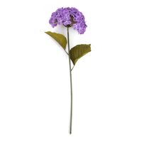 Vara Flor Planta Artificial Hortensia 60 Cm