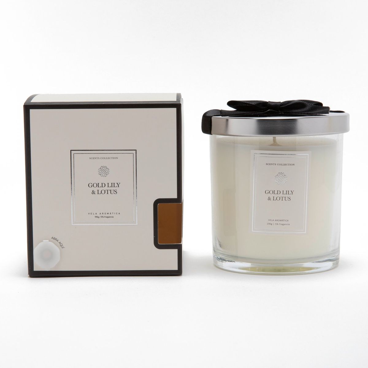 BASEMENT HOME - Vela Aromática Lirio Dorado Y Loto 190 Gramos Basement Home