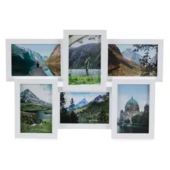 MICA - Marco Para 6 Fotos Blanco