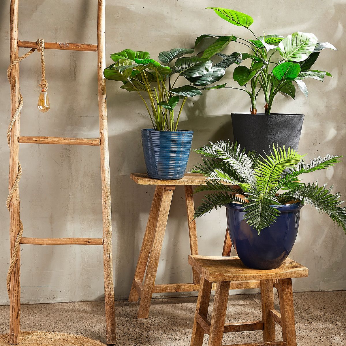 BASEMENT HOME - Maceta De Resina 28X28X26 Cm Basement Home