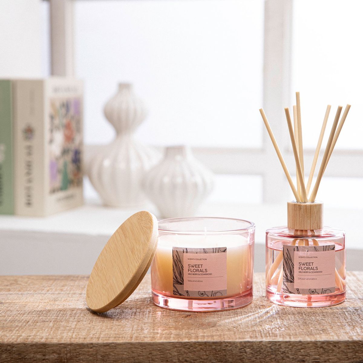 Difusor De Aroma Dulce Floral 100 Ml Con Varillas Roberta Allen, marca ROBERTA ALLEN - Foto 2