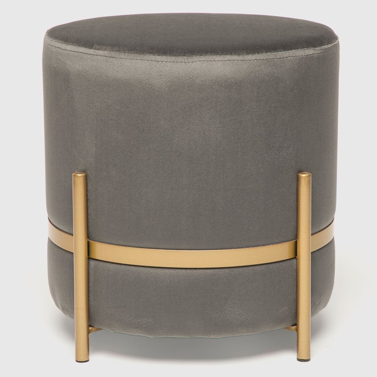 ROBERTA ALLEN - Puff Velvet Patas Doradas 35X36 Cm Pouff Roberta Allen