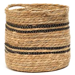 MICA - Canasto de Rattán Rush 24x24 cm