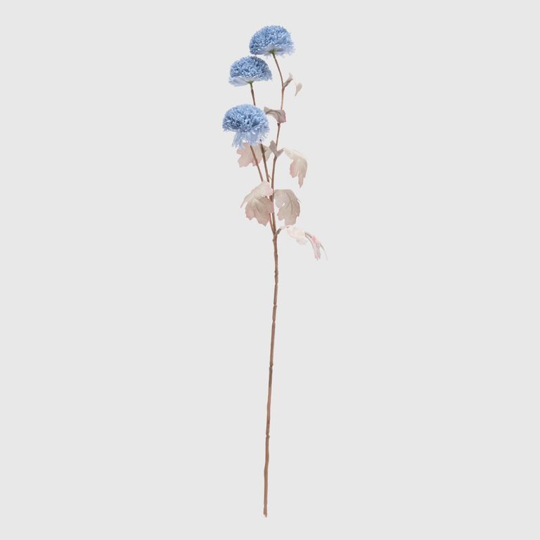 Vara Flor Artificial Crisantemo 74 Cm