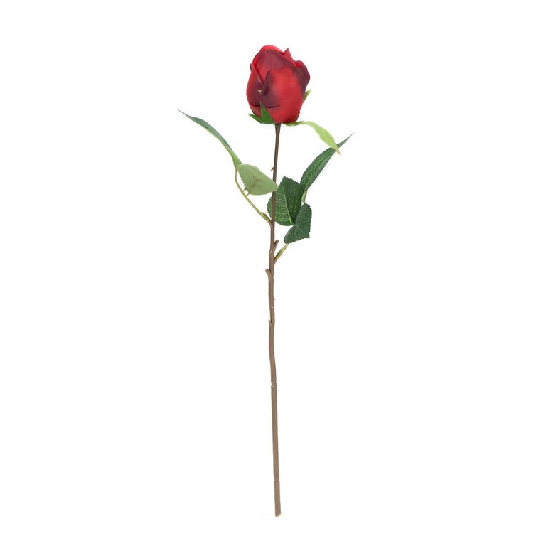 Vara Flor Artificial Rosa 54 Cm