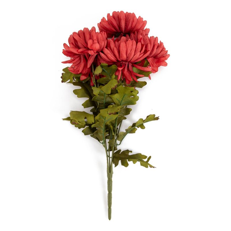 MICA - Ramo de Flores Artificiales Mica Daisy Bordo 50 cm