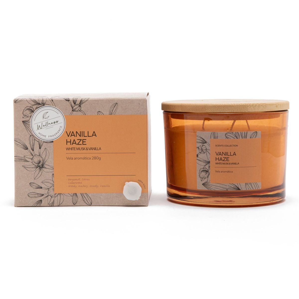 ROBERTA ALLEN - Vela Aromática Vainilla 280 Gramos Roberta Allen