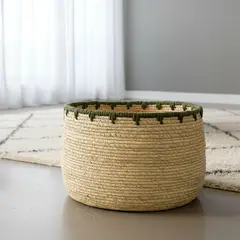 ROBERTA ALLEN - Canasto Decorativo Mimbre 23 Cm