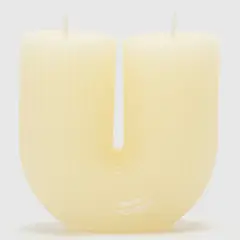 MICA - Vela Decorativa Tubo Perfumada Blanca 9 cm