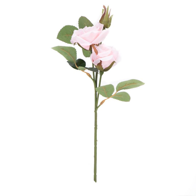 Vara Flor Artificial Rosas 37 Cm