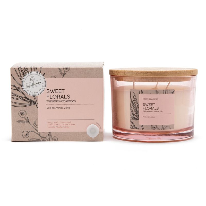 ROBERTA ALLEN - Vela Aromática Roberta Allen Sweet Florals 280 gr Multicolor