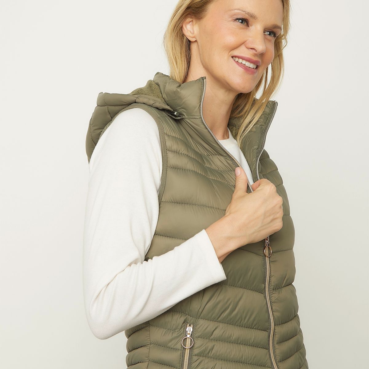 NEWPORT - Parka Sin Mangas Mujer Newport