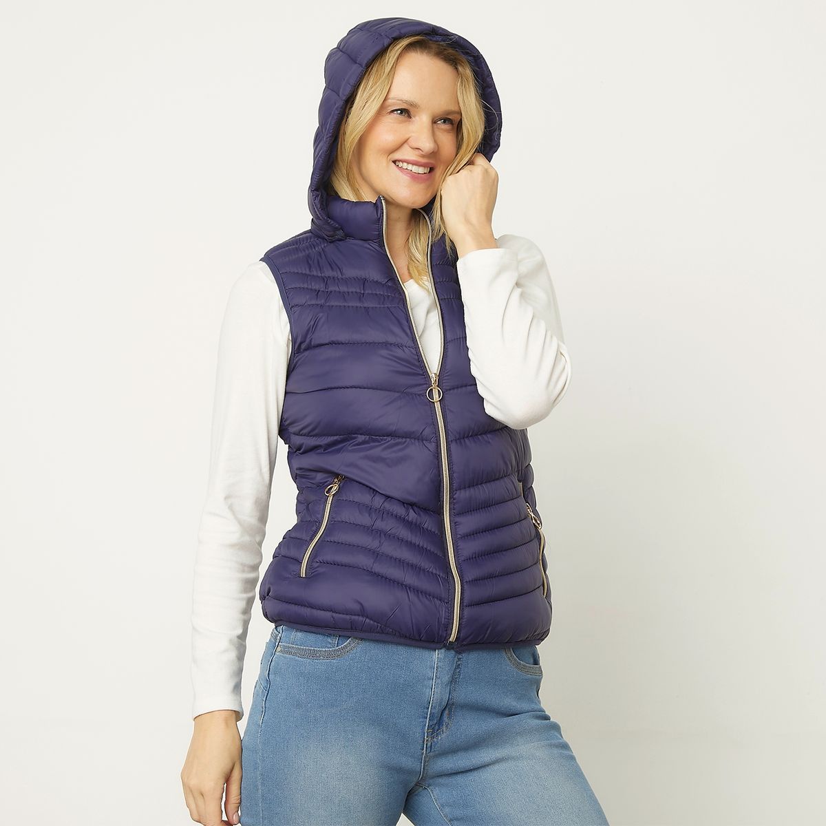 NEWPORT - Parka Sin Mangas Mujer Newport