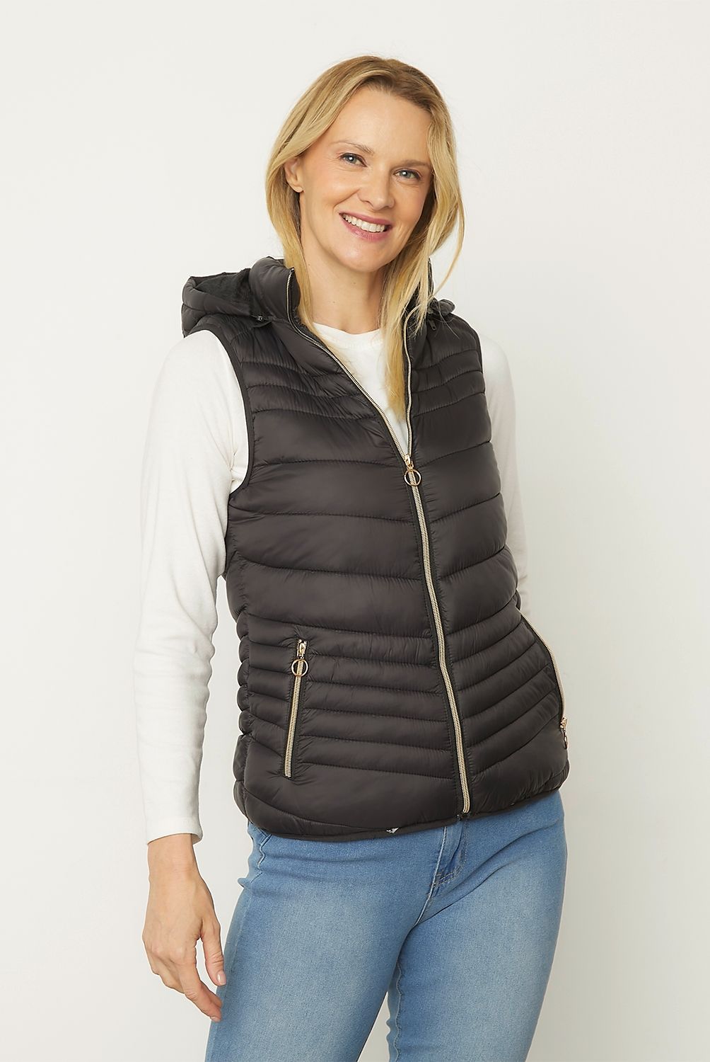 NEWPORT - Parka Sin Mangas Mujer Newport