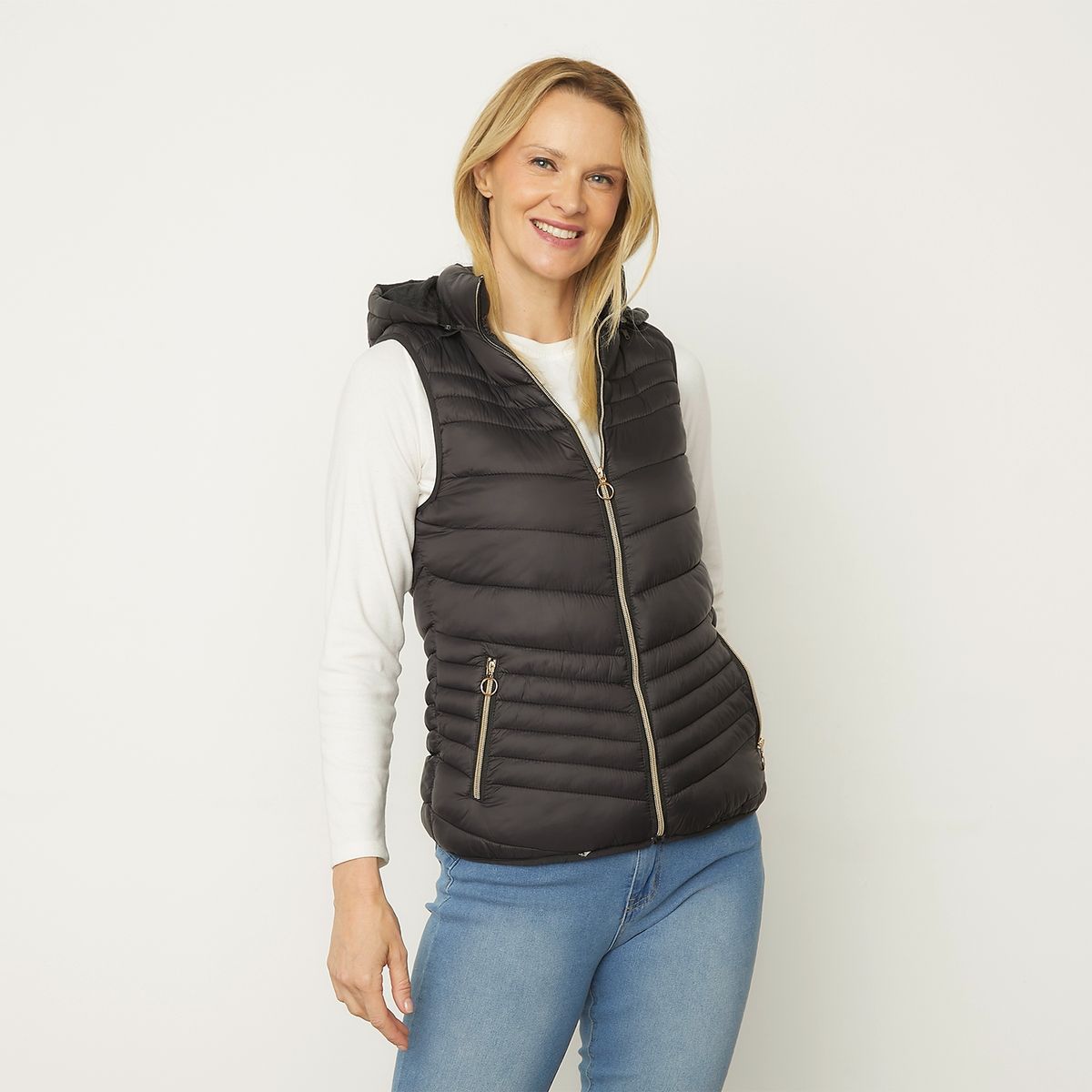 NEWPORT - Parka Sin Mangas Mujer Newport