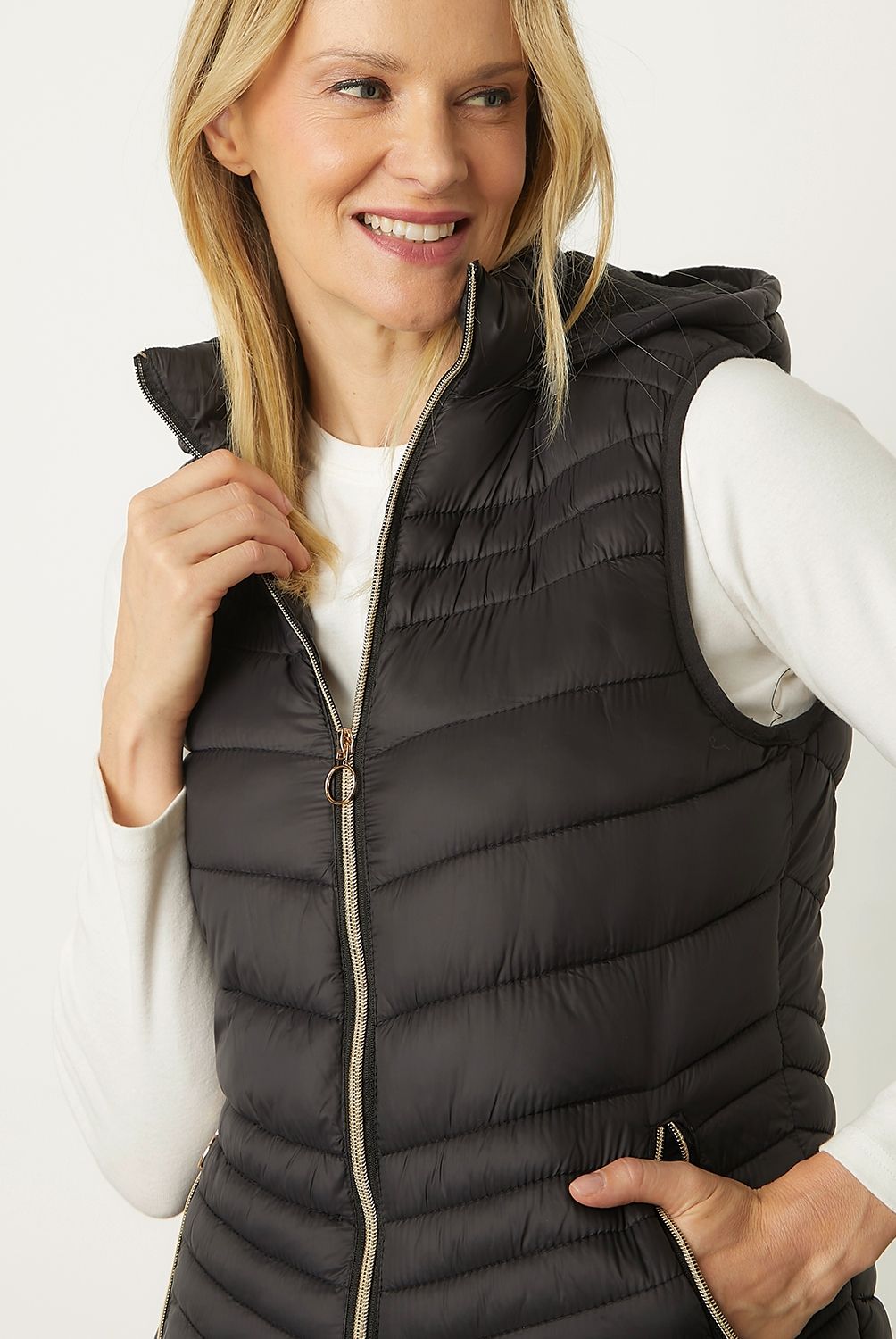 NEWPORT - Parka Sin Mangas Mujer Newport