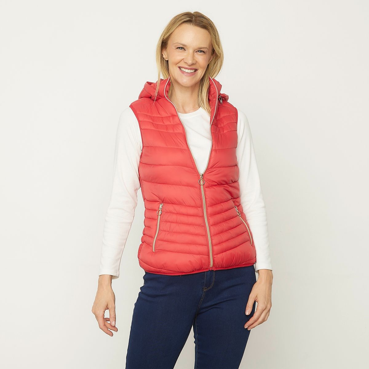 NEWPORT - Parka Sin Mangas Mujer Newport