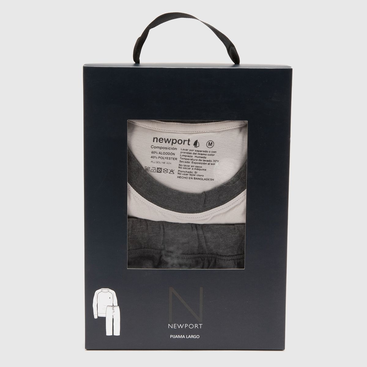 NEWPORT - Conjunto Pijama Largo Hombre Newport