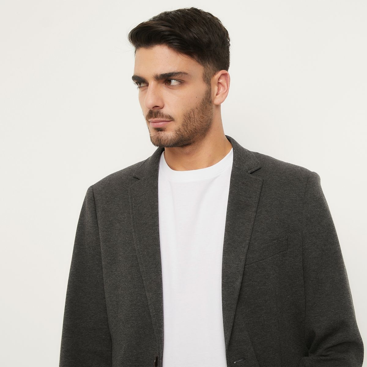 BASEMENT - Blazer Slim Fit Hombre Basement