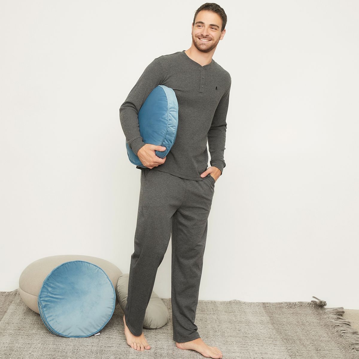 NEWPORT - Pijama Largo Hombre Newport