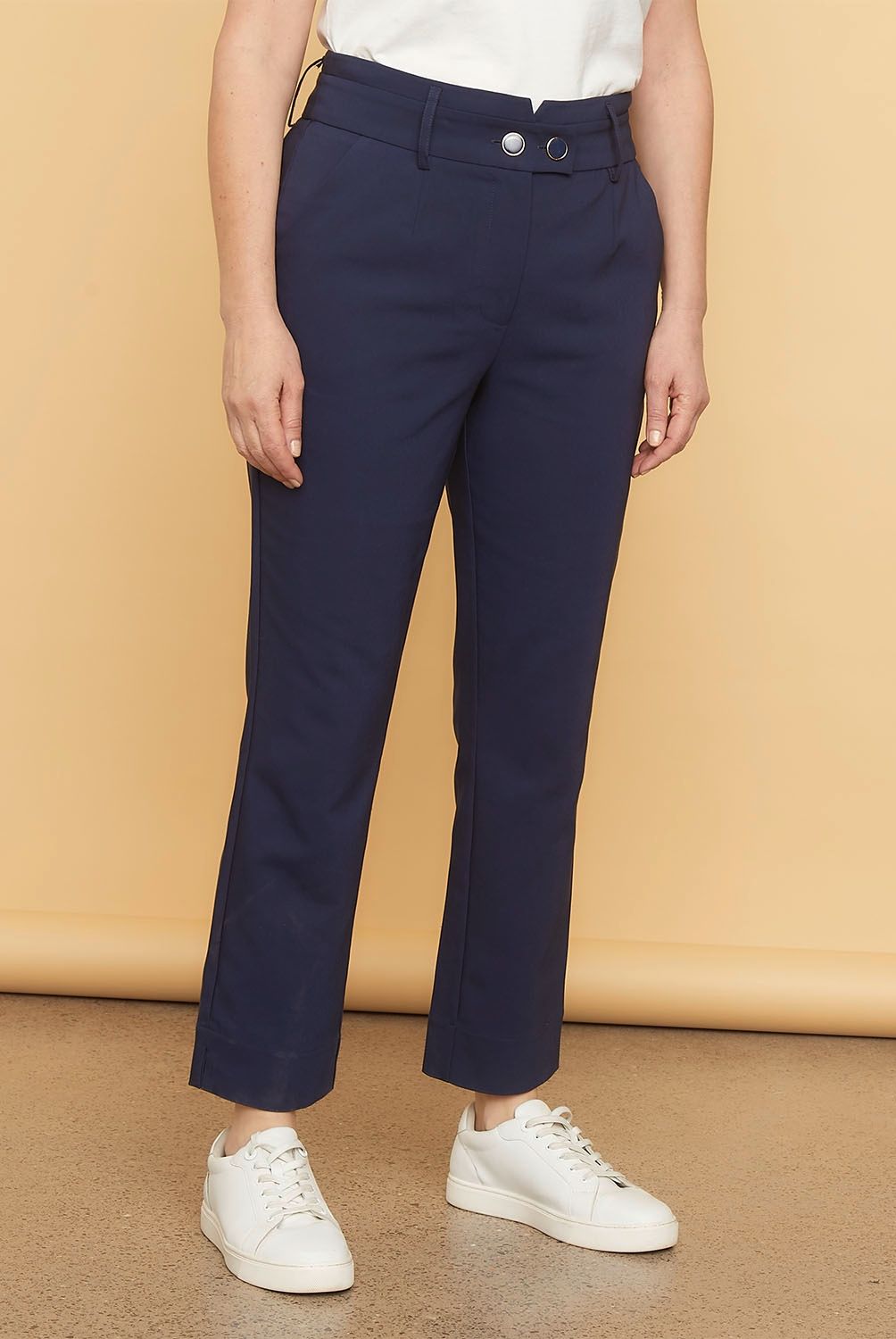 S COCCI - Pantalón Flare Tiro Alto S.cocci Casual Mujer Algodón