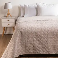 AMBIENTA - Cubrecama Estampado Truman Microfibra Poliéster