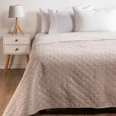 AMBIENTA - Cubrecama Estampado Truman Microfibra Poliéster
