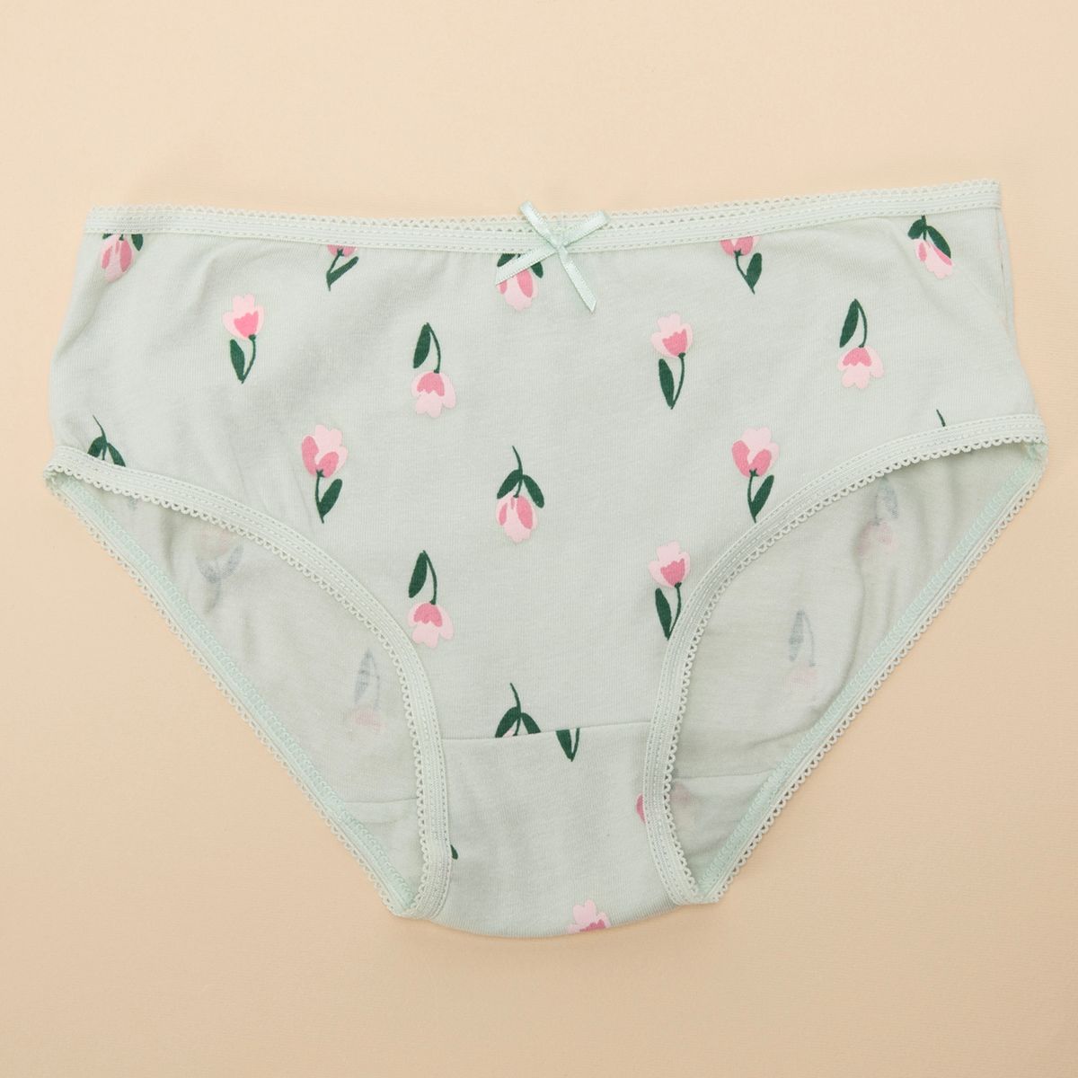 YAMP - Pack 5 Calzones Niña Yamp Algodón Diseño Flores