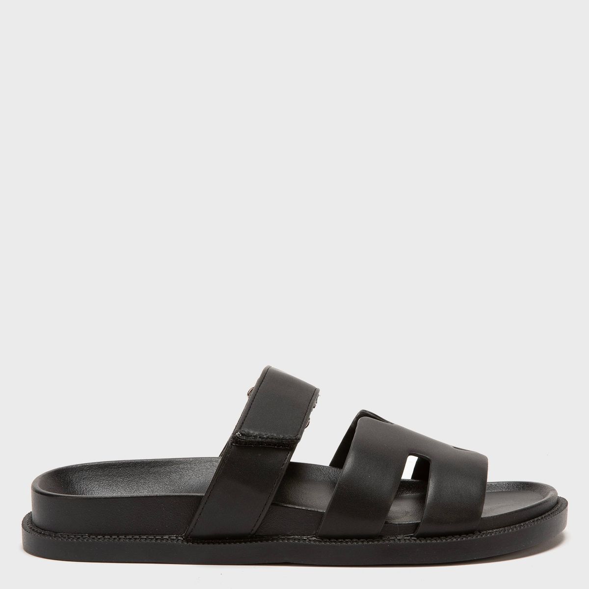 BASEMENT - Sandalia Mujer Negro Basement