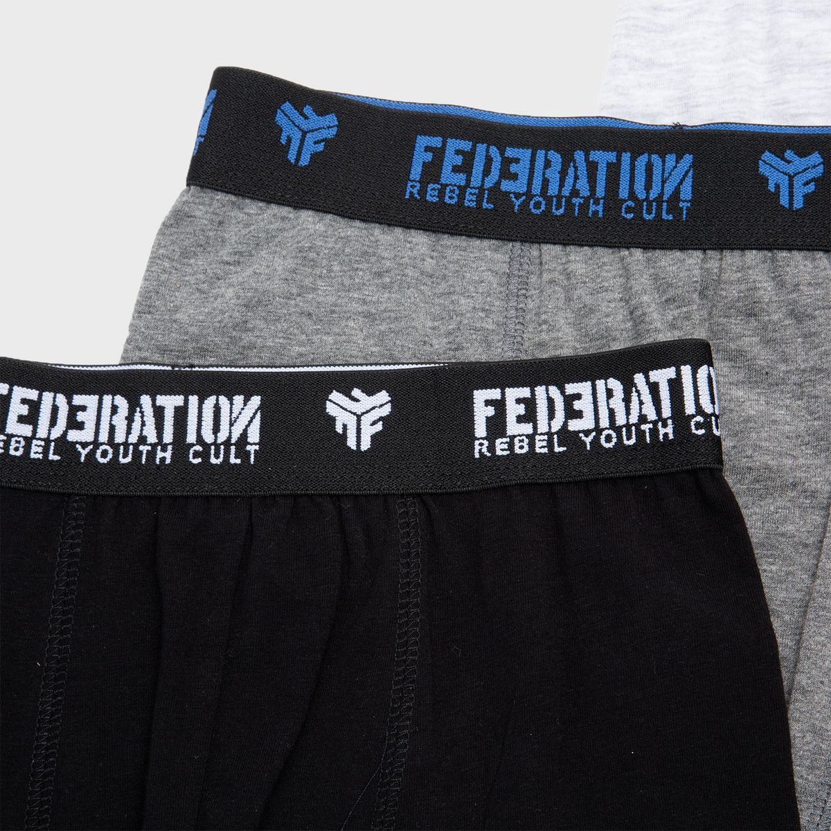 FEDERATION - Boxer Niño Federation Pack de 3 Unidades Algodón