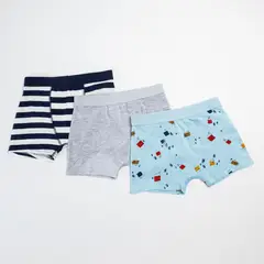 YAMP - Boxers Niño Pack De 3 Unidades Algodón