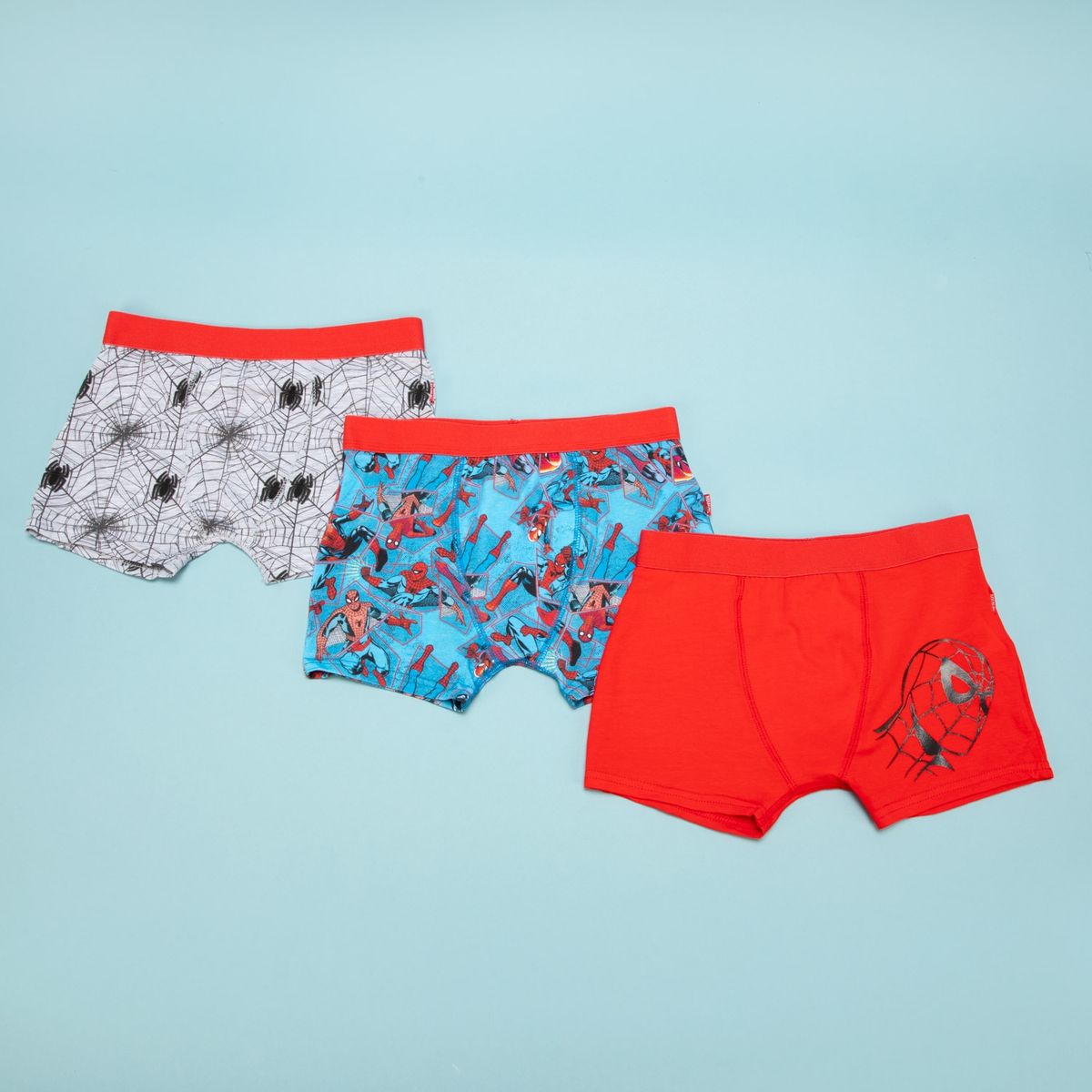 MARVEL - Boxer Niño Pack De 3 Unidades Algodón Marvel