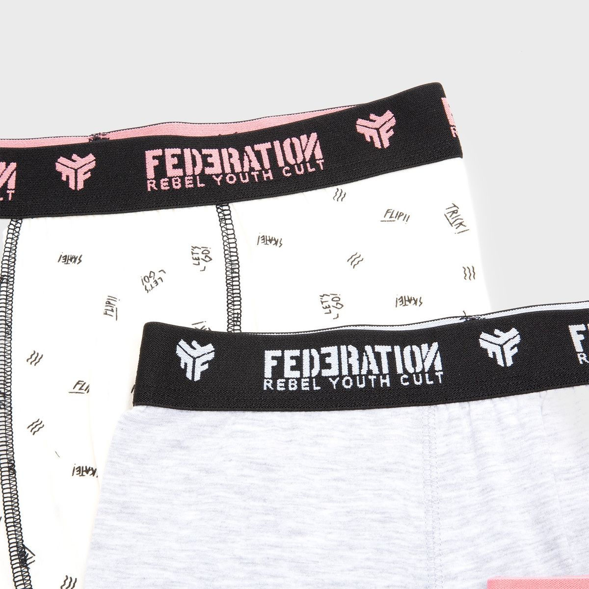 FEDERATION - Boxers Federation Pack De 3 Unidades Algodón Niño