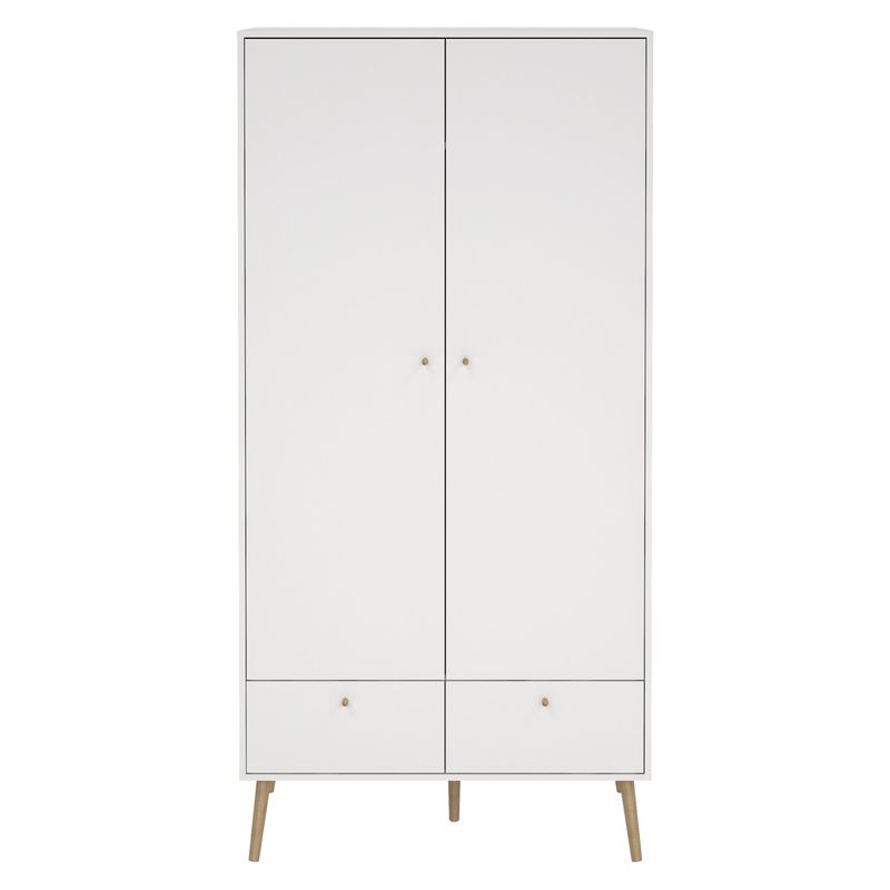 TVILUM - Clóset Bodo 2 Puertas + 2 Cajones Tvilum