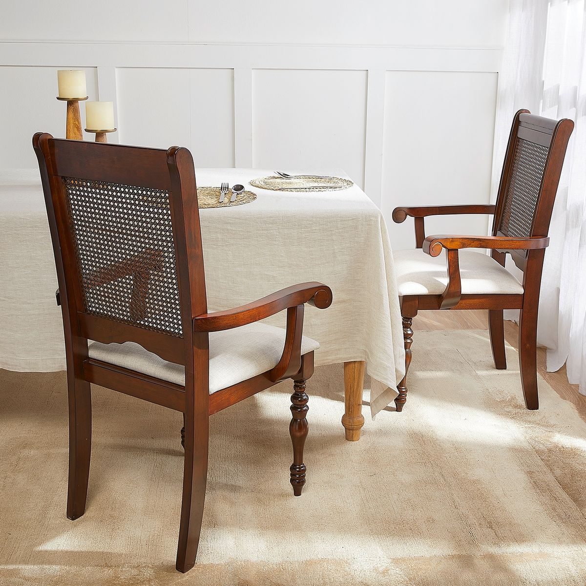 ROBERTA ALLEN - Par de Sitiales Comedor Eminence Roberta Allen