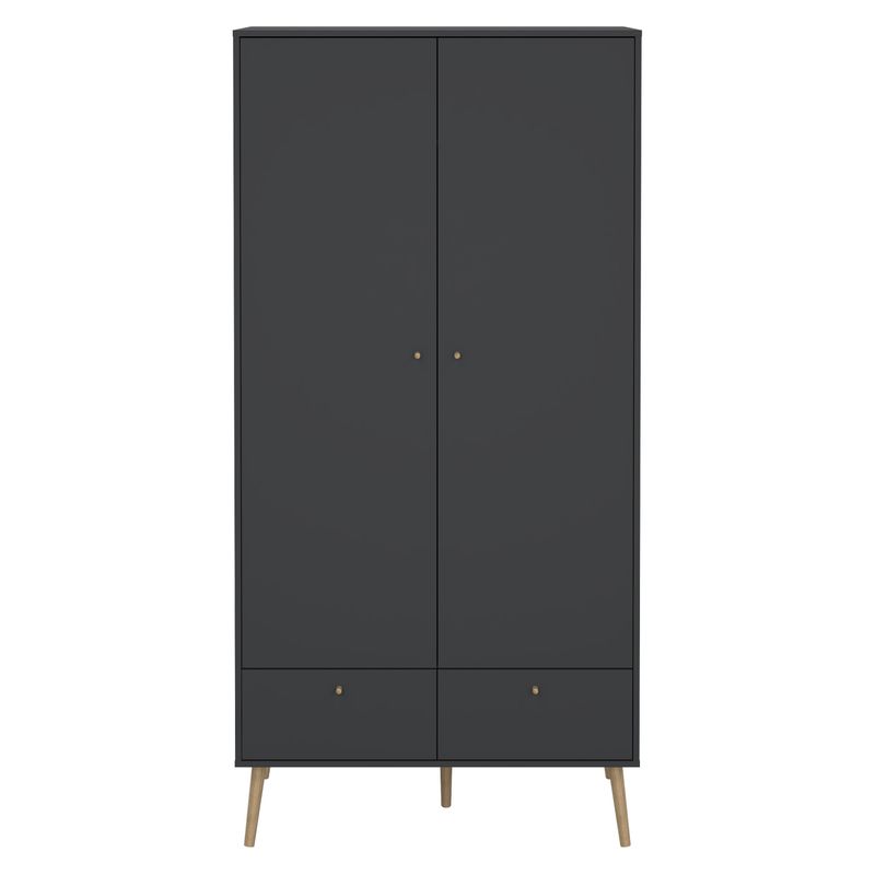 TVILUM - Clóset Bodo 2 Puertas + 2 Cajones Tvilum