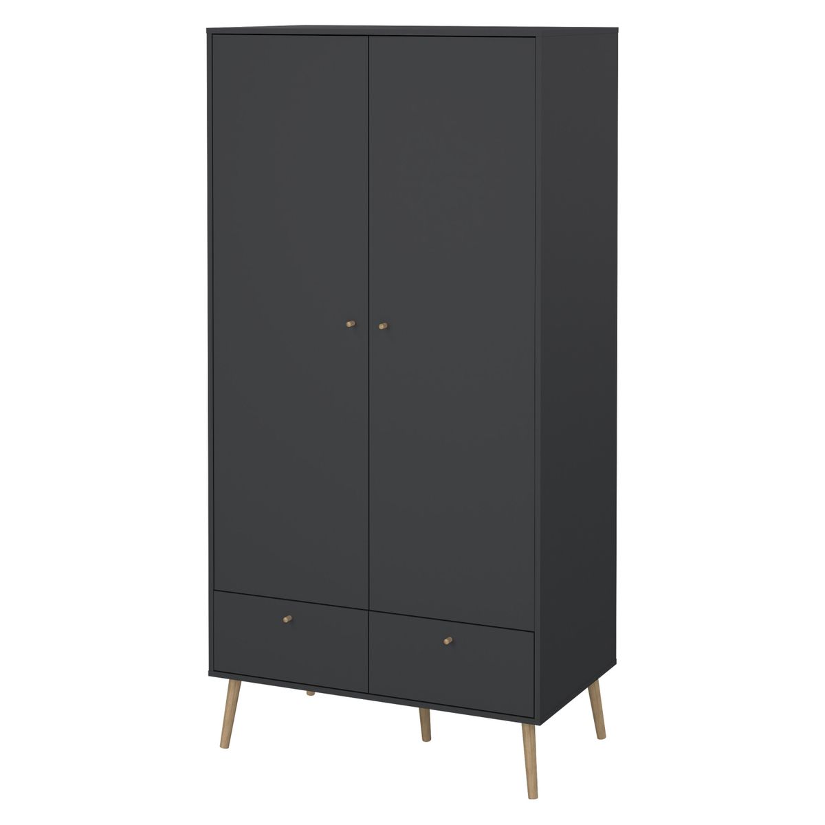 TVILUM - Clóset Bodo 2 Puertas + 2 Cajones Tvilum